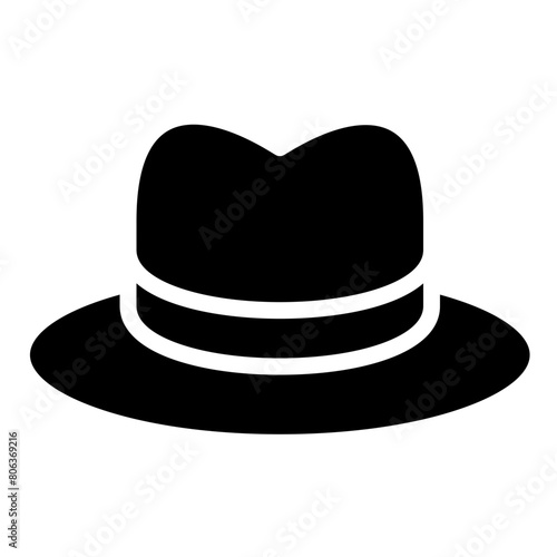 Sun hat Icon Style