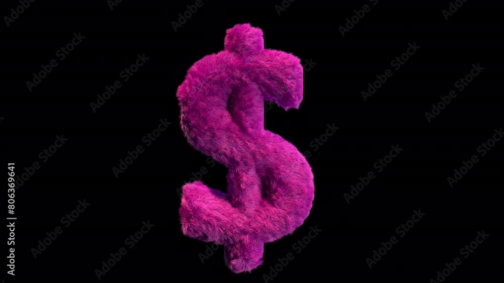 Sign Dollar animated plush aesthetic Sign Dollar animated plush aesthetic