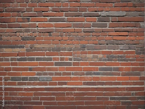 red brick wall