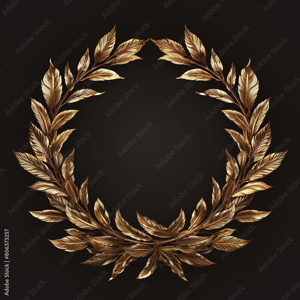 Laurel wreath, timeless symbol of achievement and victory. Honor the ...