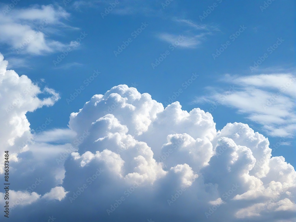 Naklejka premium clouds in the sky