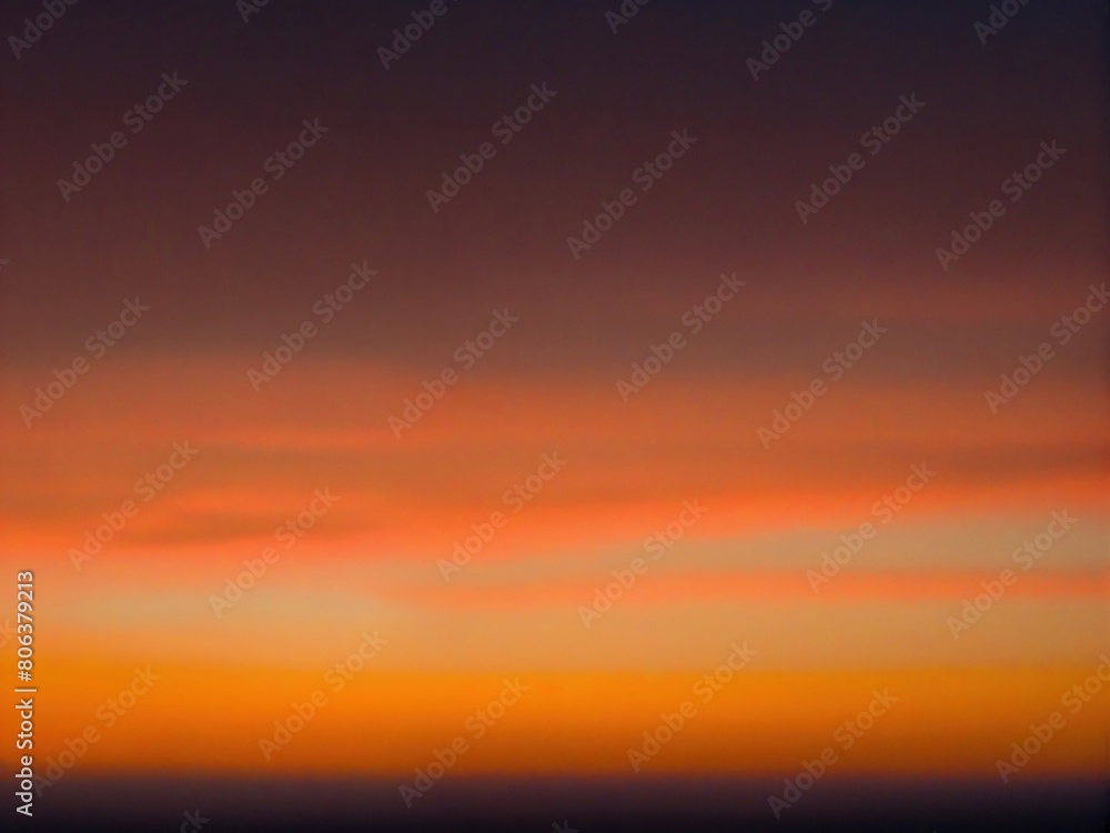 Obraz premium red sunset sky