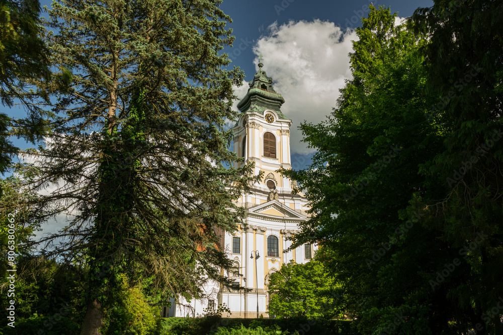 Asszumption church (Nagyboldogasszony) from Szentgotthard, Hungary Asszumption church (Nagyboldogasszony) from Szentgotthard, Hungary