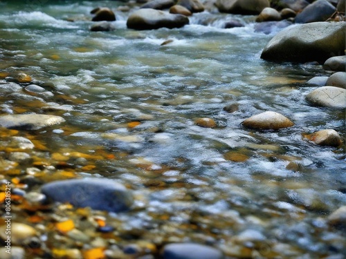 water and rocks