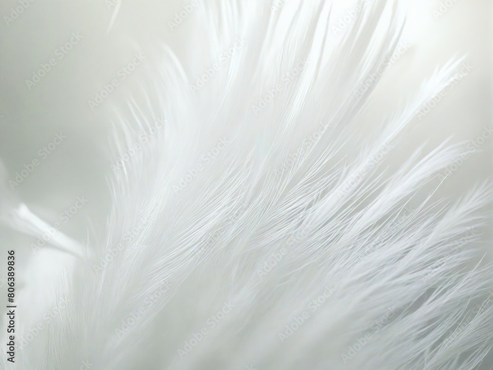 Obraz premium white feather on the sand