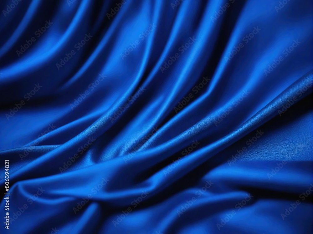 Fototapeta premium blue satin background