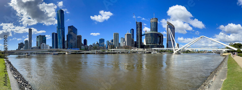 Obraz na płótnie Brisbane City, Queensland, Australia w salonie