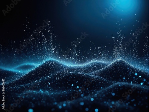 Wallpaper Mural abstract blue background Torontodigital.ca