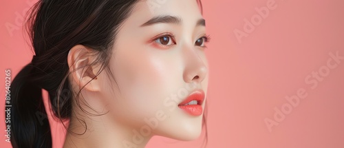 Discover the Art of Flawless Skin  Experience the Best of KBeauty for Unrivaled Elegance , beautiful korea woman portrait