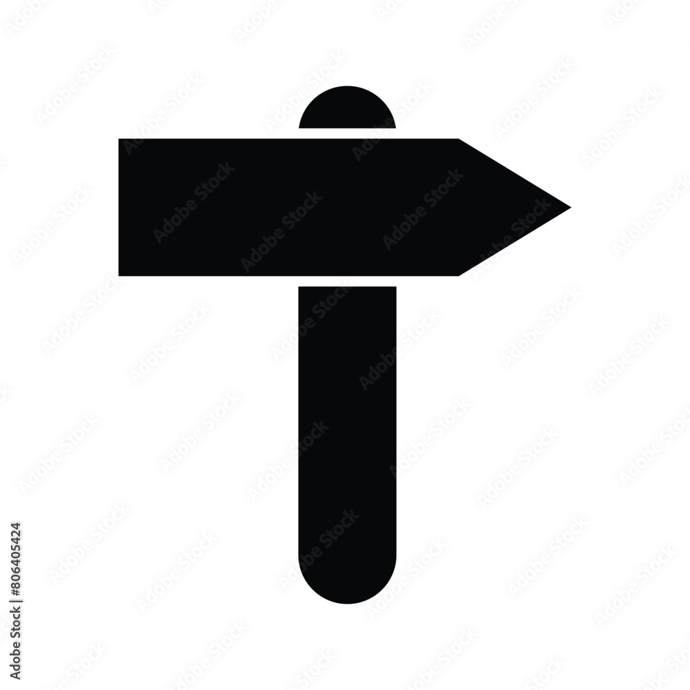 road sign icon vector template design flat and simple road sign icon vector template design flat and simple
