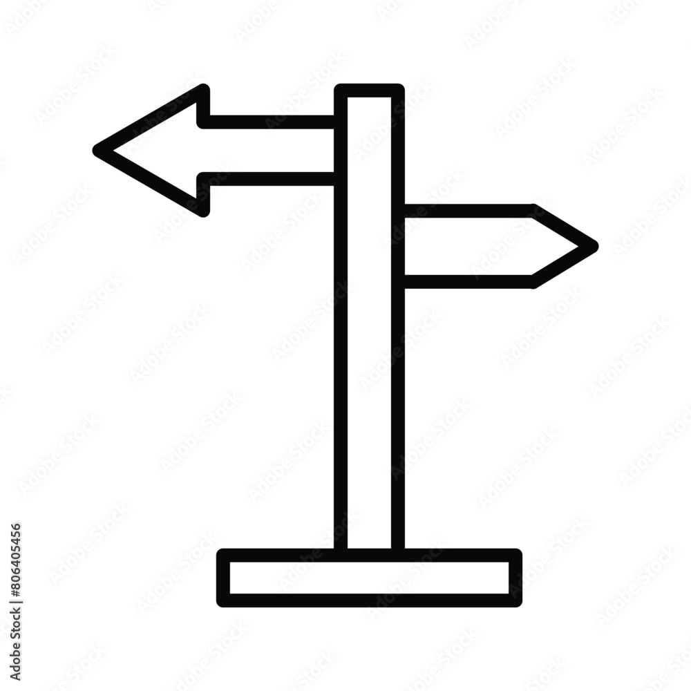 road sign icon vector template design flat and simple road sign icon vector template design flat and simple