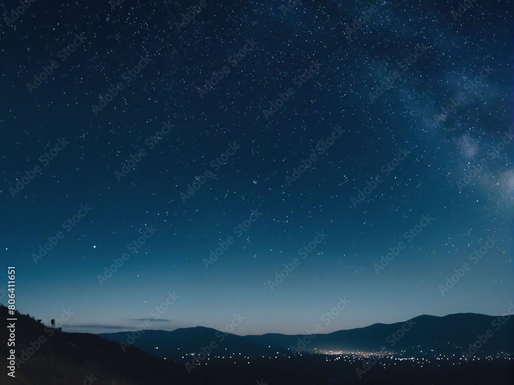 Fototapeta premium starry night sky