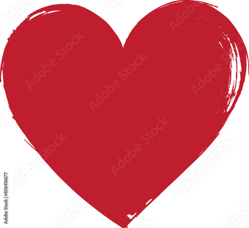 Heart, love, romance or valentine's day red heart. Heart vector icons. Red heart vector.