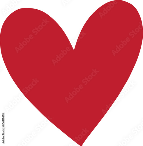 Heart, love, romance or valentine's day red heart. Heart vector icons. Set of love symbols isolated editable vector.