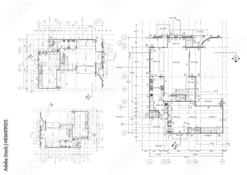 Write a blueprint architecture for building.