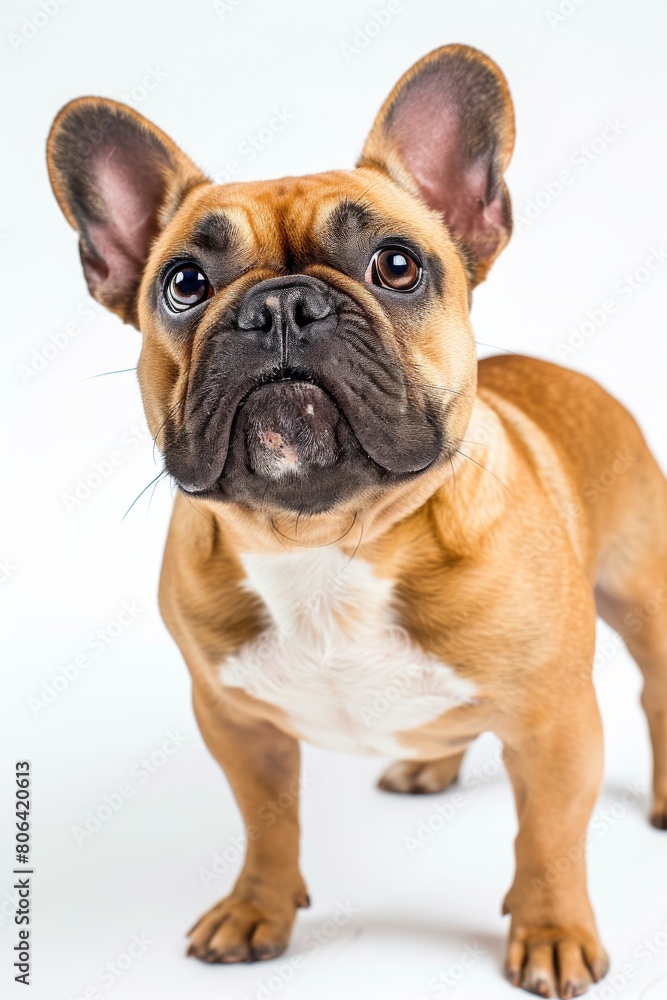 Mystic portrait of French Bulldog, 