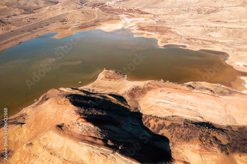 Vast Lake Amid Georgia Desert
