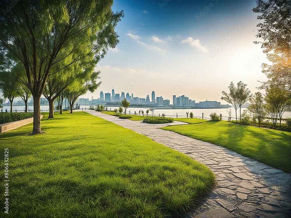 Obraz premium park in the park