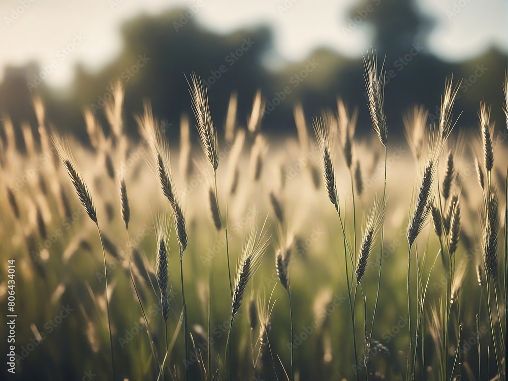 Obraz premium field of wheat