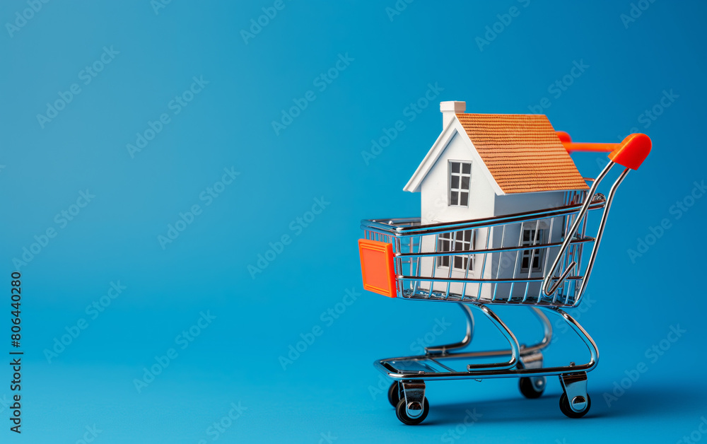 A house is a shopping cart