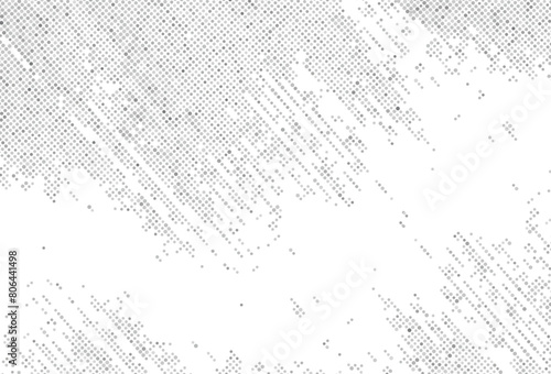 Abstract gray dotted pattern background.
