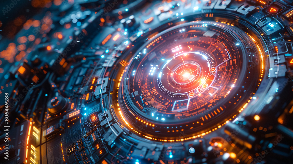 Abstract technology background with futuristic elements and digital interfaces, reflecting the advancements of modern technology. Abstract technology background with futuristic elements and digital interfaces, reflecting the advancements of modern technology.