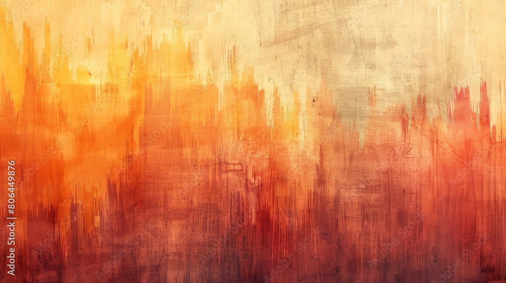 A monochromatic background with a gradient of orange tones, from peach to burnt sienna.