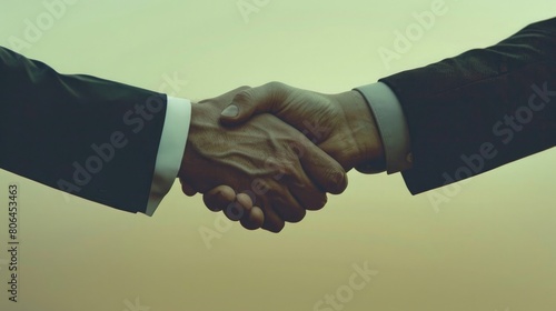 Tech-Infused Handshake: Sealing the Deal