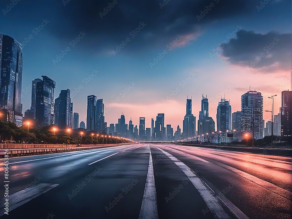 Fototapeta premium city at night