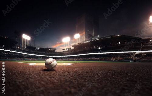 3D animation of a baseball game to celebrate the start of the season copia