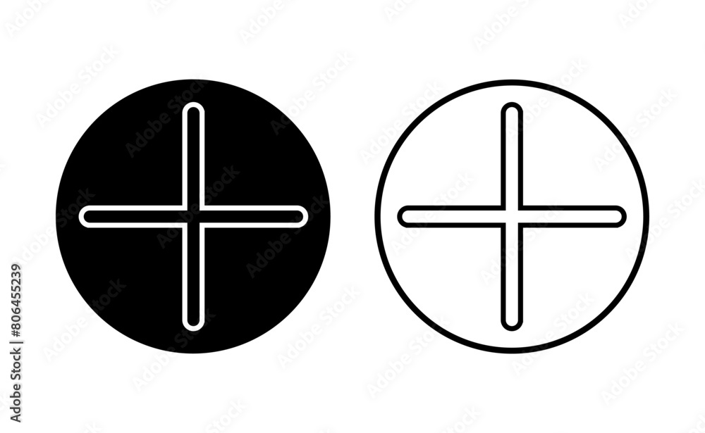 Plus Icon set. Add plus icon Plus Icon set. Add plus icon