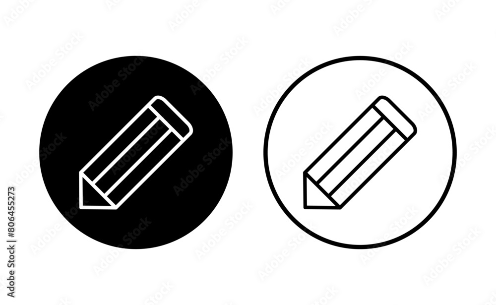 Pencil icon set. pen symbol. edit icon vector Pencil icon set. pen symbol. edit icon vector