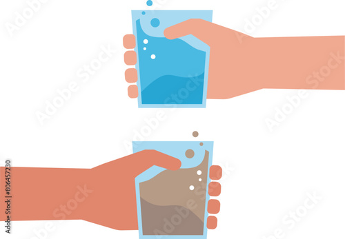 水衛生のイメージイラスト