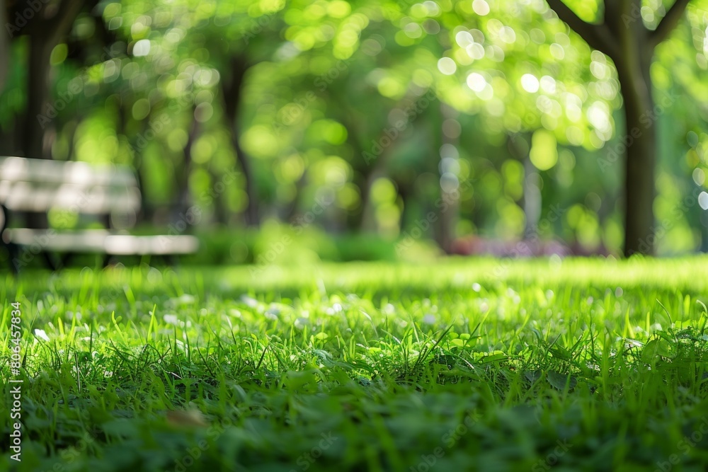 Parkland Serenity: A Scenic Park with Canopying Trees and Vibrant Green Grass. Parkland Serenity: A Scenic Park with Canopying Trees and Vibrant Green Grass.