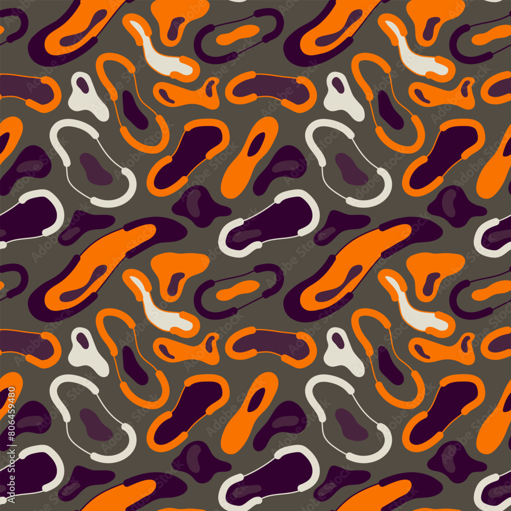 Seamless abstract colorful pattern with cirle shapes Seamless abstract colorful pattern with cirle shapes