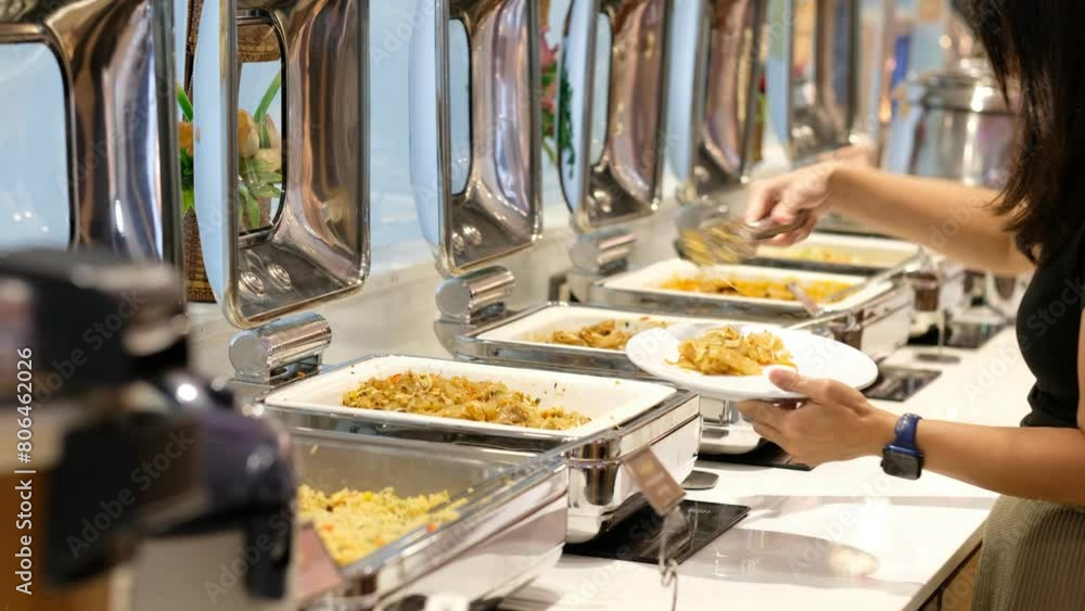 scooping the food, catering, dinner time
scooping the food, catering, dinner time