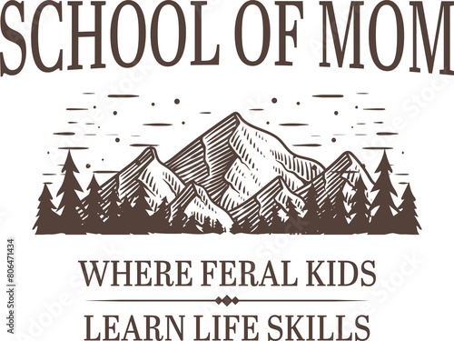 School of Mom, Transparent PNG photo