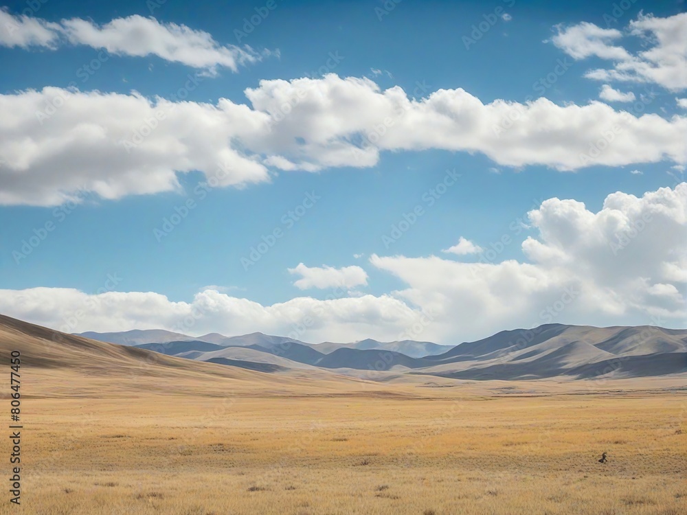 Fototapeta premium mountains and clouds