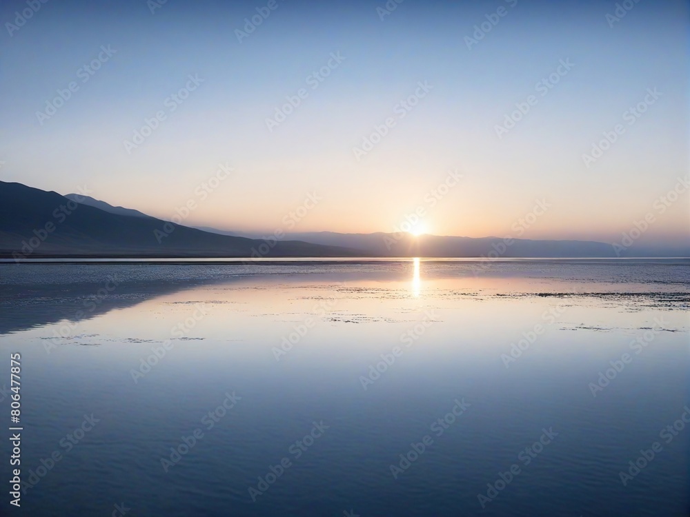 Fototapeta premium sunset over the sea