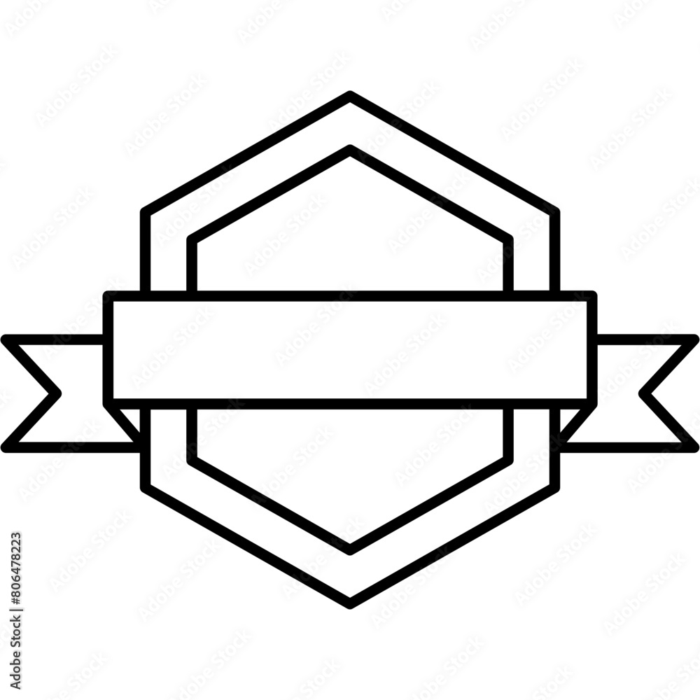 Ribbon Badge Icon Ribbon Badge Icon