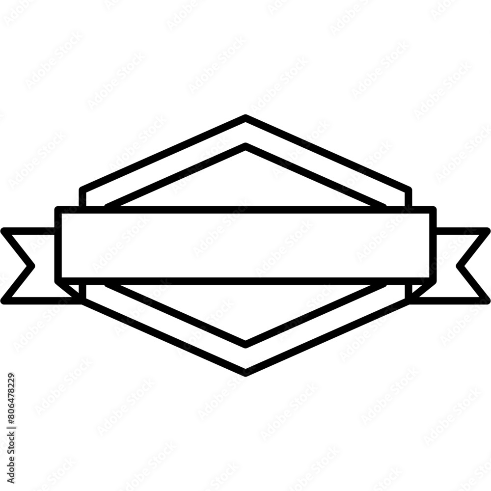 Ribbon Badge Icon Ribbon Badge Icon