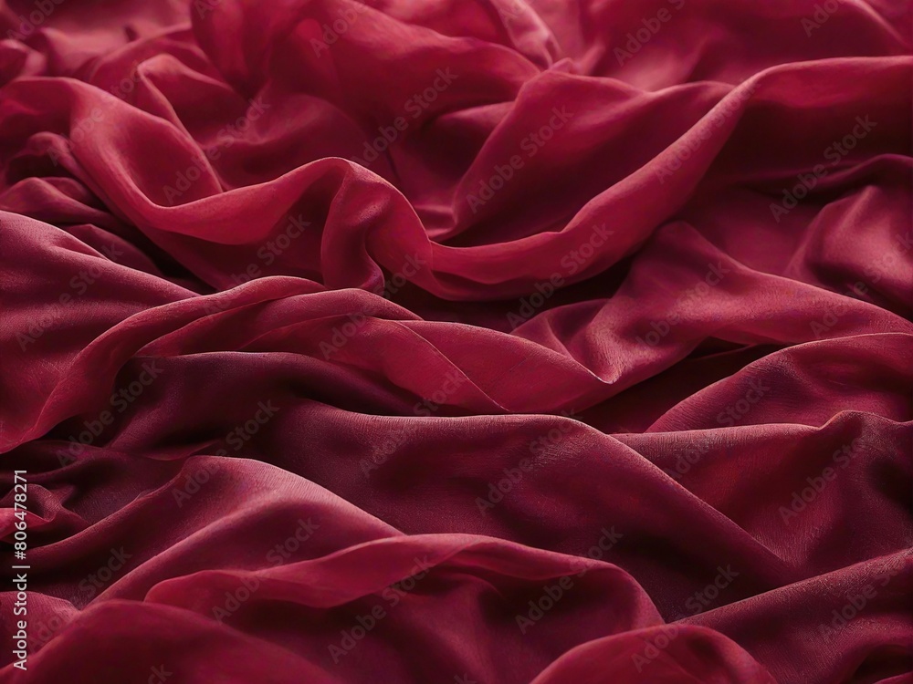 red satin background