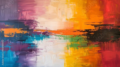 emotional transition through color in abstract art