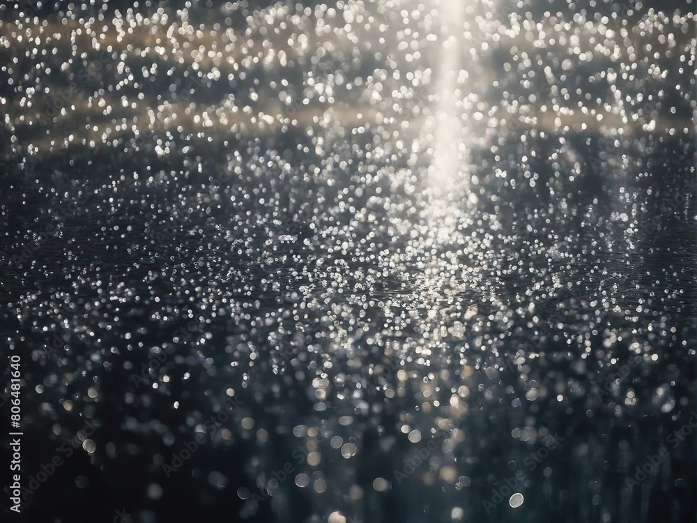 Obraz premium rain drops on the window