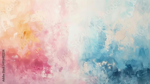 expression of softness through pastel colors, abstract painting, abstract art, pastel colors, no people hd wallpaper photo