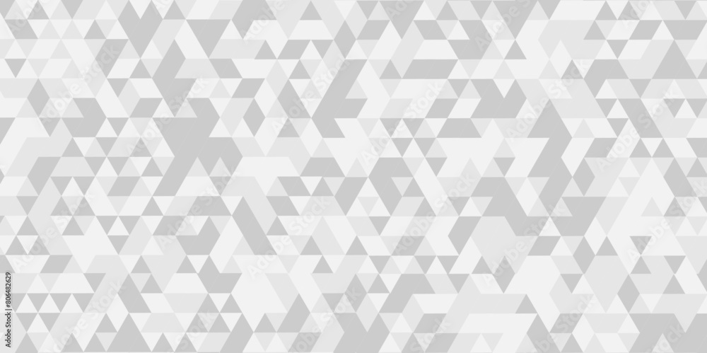 Abstract geometric background vector seamless technology gray and white background. Abstract geometric pattern gray Polygon Mosaic triangle Background, business and corporate background. Abstract geometric background vector seamless technology gray and white background. Abstract geometric pattern gray Polygon Mosaic triangle Background, business and corporate background.