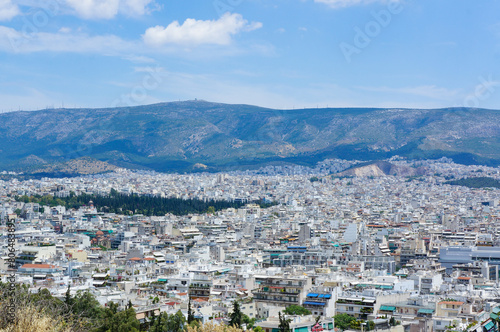 ギリシャの中心街アテネの風景