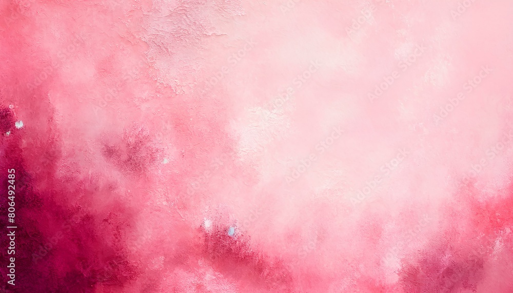 A wide-lens image of a textured pink background with subtle variations from light blush to deep fuchsia, giving an organic, soft brushed appearance., pink watercolor background