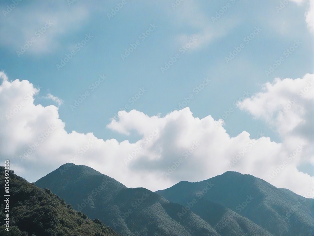 clouds in the mountains clouds in the mountains