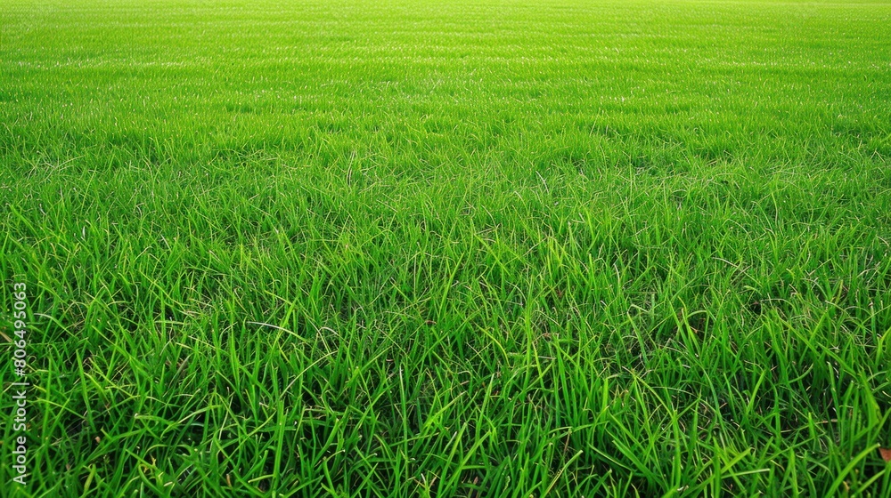 Lush green meadow background, sunny weather Lush green meadow background, sunny weather